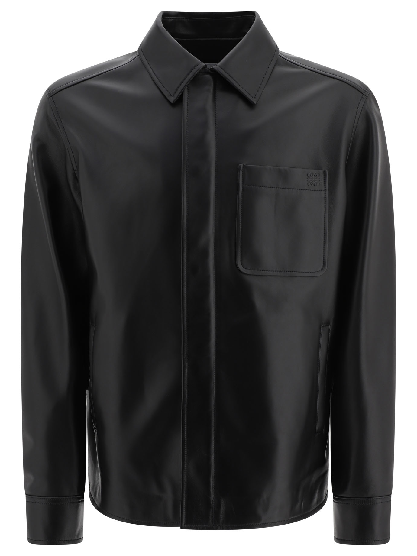 오버셔츠 in 나파 lambskin